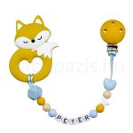 Szilikon rágcsalánc -Róka-mustár