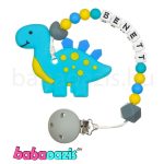 Szilikon rágcsalánc -Dínó