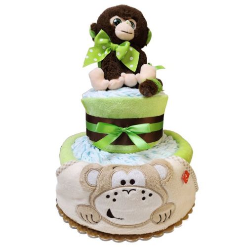 Majmocskás pelenkatorta 