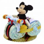 Motoros Mickey egér pelenkatorta