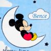 Névre szóló Disney babatakaró – Mickey egér