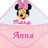 Neves Disney törölköző – Minnie-rózsaszín 3-100×100 cm